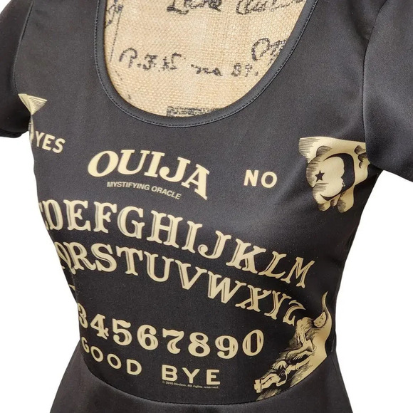 Mighty Fine Ouija Board Costume Oracle Spirit Halloween Dress Size Large Black - Picture 8 of 15